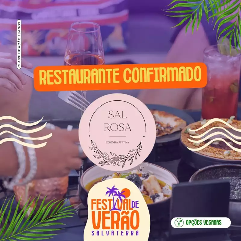 Festival de Verão Salvaterra com Restaurante Sal Rosa